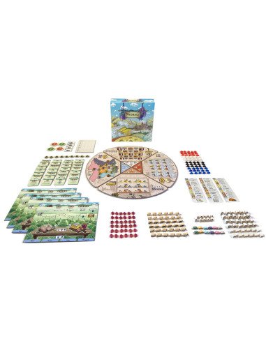 Fromage, Jeu de société, familial, boite, matériel, plateau