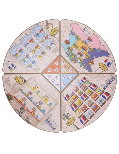 Fromage, Jeu de société, familial, matériel, plateau Fromage, Jeu de société, familial, matériel, plateau