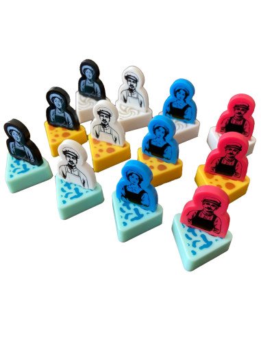 Fromage, Jeu de société, familial, matériel, jeton