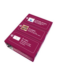 Behind, jeu d'enquète, placement de tuile, as d'or, boite, version 2 2