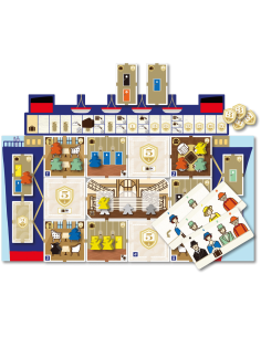 Come Sail Away jeu de société familial d'égrenage visuel de la boite 2
