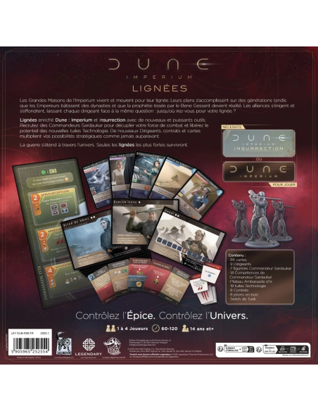 Dune Imperium Ext. Lignée - PRECOMMANDE