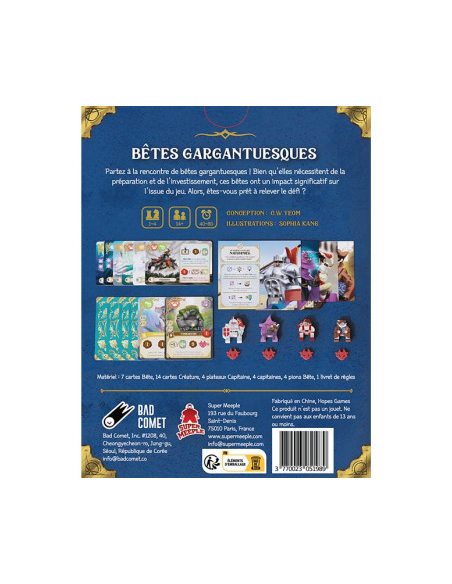 Wondrous Creatures - Ext. Bêtes Gargantuesques Wondrous Creatures - Ext. Bêtes Gargantuesques