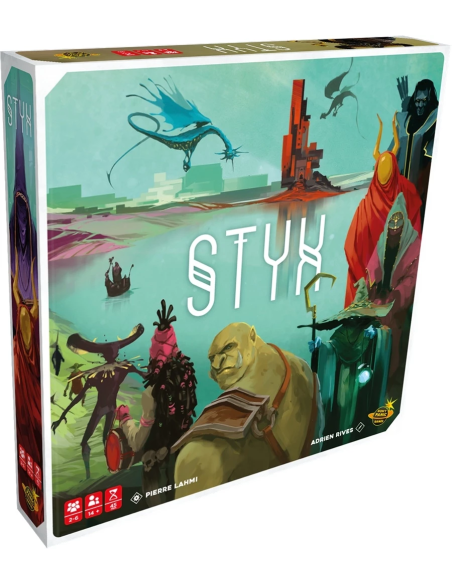 Styx Jeu de société bluff 2 à 6 joueurs 14 ans + visuel de la boite précommande