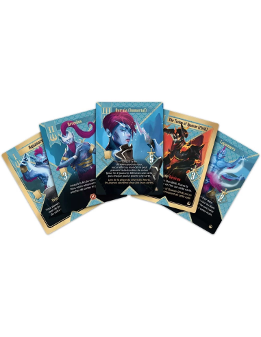 Gosu X : Extension Astraia, Queen of the Lacertids PRECOMMANDE Visuel des cartes