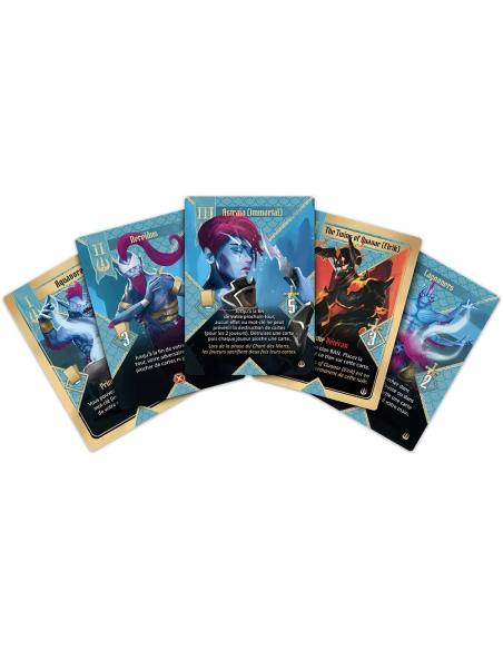 Gosu X : Extension Astraia, Queen of the Lacertids PRECOMMANDE Visuel des cartes