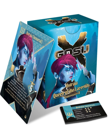 Gosu X : Extension Astraia, Queen of the Lacertids PRECOMMANDE Visuel de la boite 3D