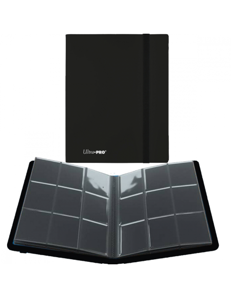 Ultra PRO : PRO-Binder A4 360 cartes Jet Black - Accessoires JCC