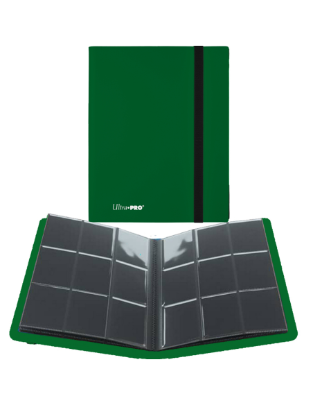 Ultra PRO : PRO-Binder A4 360 cartes Jet Green - Accessoires JCC