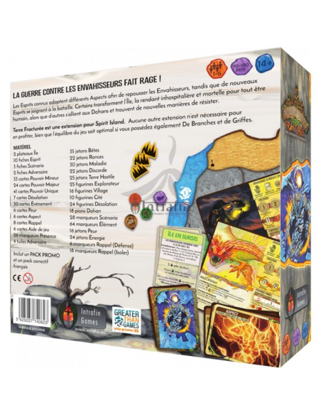 Spirit Island : Terre Fracturée (Ext.)