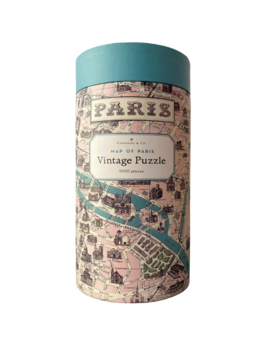 Plan de Paris - Puzzle 1000 pièces