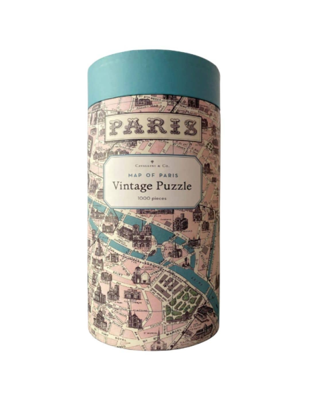 Plan de Paris - Puzzle 1000 pièces