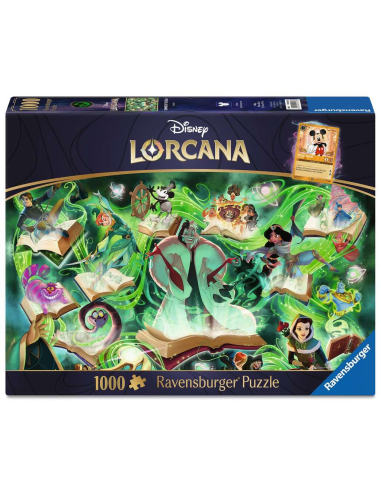 Puzzle Lorcana Emeraude (Vert) - 1000...