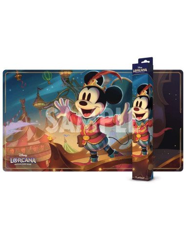 Disney Lorcana : Tapis de jeu Mickey - Chapitre 10 : Lueurs des Profondeurs - Playmat + Packaging