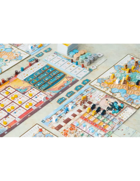 Sweet Land (2eme tirage) - Visuel jeu pions accesoories