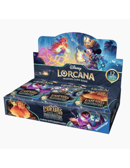 Display 24 Boosters Lorcana Set 10 - Lueurs des Profondeurs