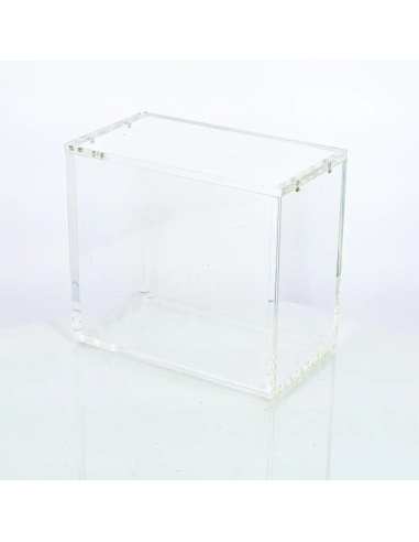 PHOENIX SHIELD - Boite vitrine acrylique pour display visuel blanc