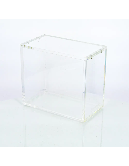 PHOENIX SHIELD - Boite vitrine acrylique pour display visuel blanc