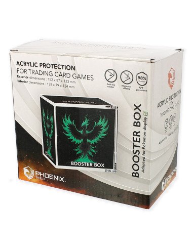 PHOENIX SHIELD - Boite vitrine acrylique pour display boite