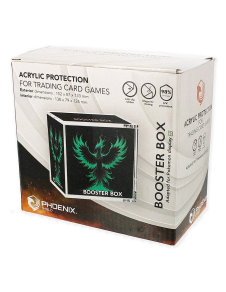 PHOENIX SHIELD - Boite vitrine acrylique pour display boite