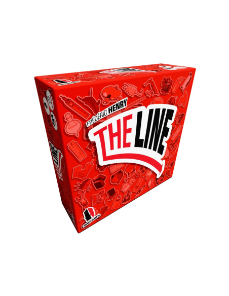 The line - Jeu visuel boite rouge