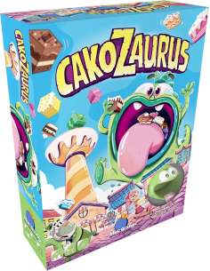 Cakozaurus - Jeu de société - Visuel boite de jeu