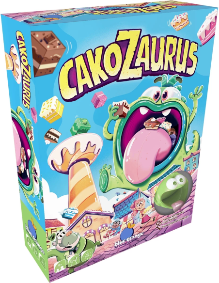 Cakozaurus - Jeu de société - Visuel boite de jeu