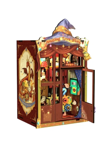 Booknook - Jouets enchantés - maquette à construire - Intérieur de la boite