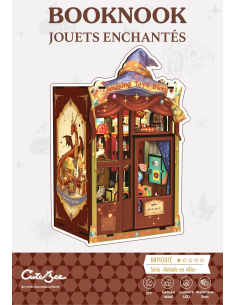 Booknook - Jouets enchantés - maquette à construire - Visuel de la boite
