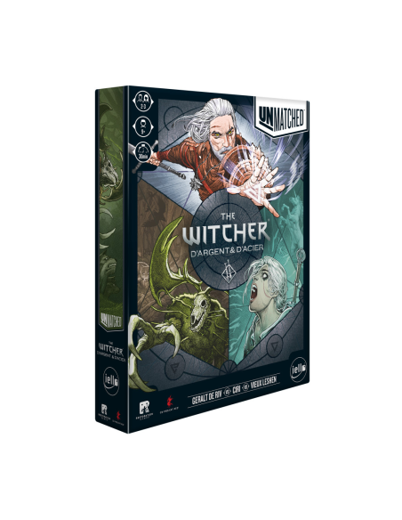 Unmatched : The Witcher: D'Argent et d'Acier