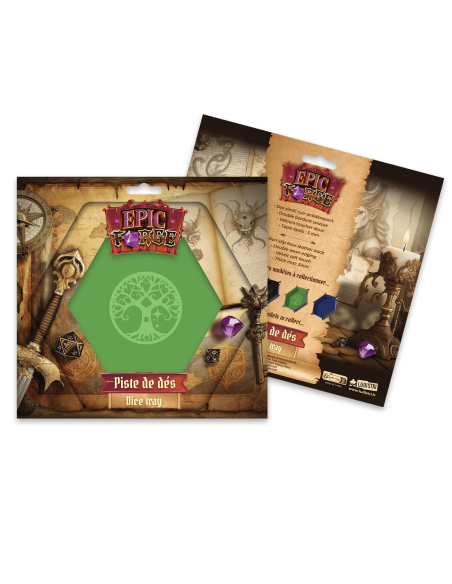 Piste de dés - Yggdrasil Arbre Vert