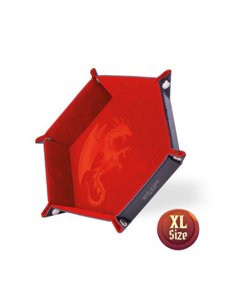 Piste de dés XL - Dragon Rouge