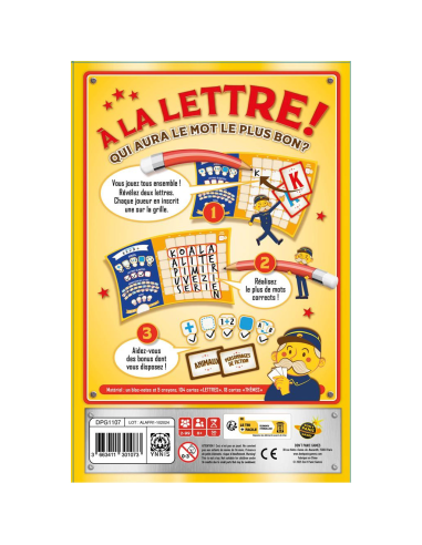 A la lettre - Jeux Familiaux Fun
