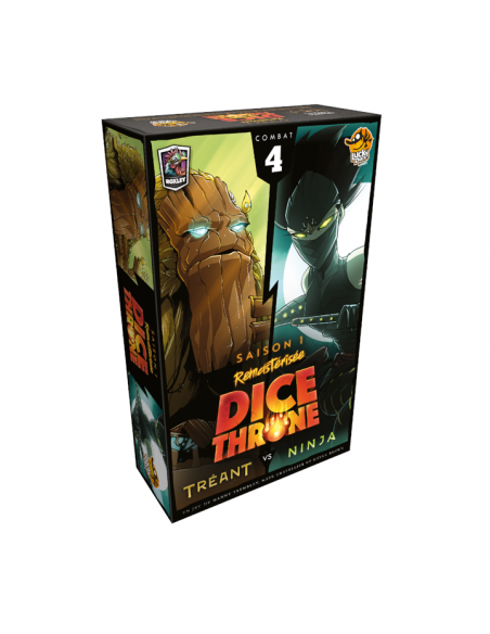 Dice Throne S1- Tréant VS Ninja - Jeux Initiés