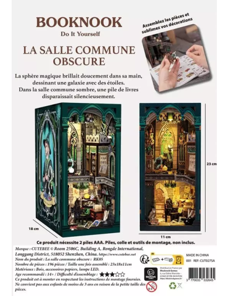 Booknook - La salle commune obscure