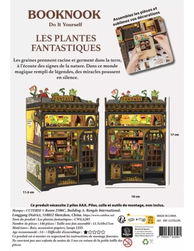 Booknook - Les plantes fantastiques