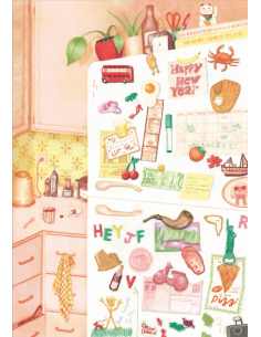 Puzzle Jour Férié - La porte de frigo - Visuel du puzzle
