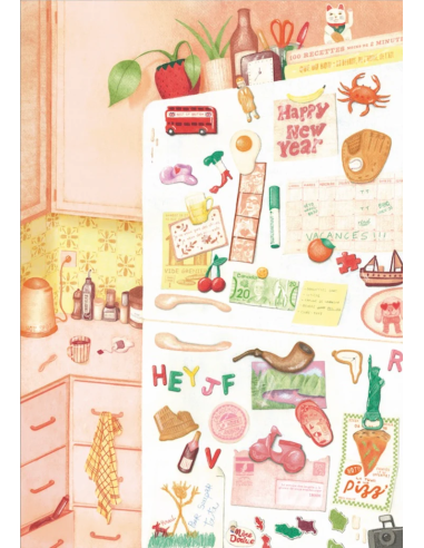 Puzzle Jour Férié - La porte de frigo - Visuel du puzzle