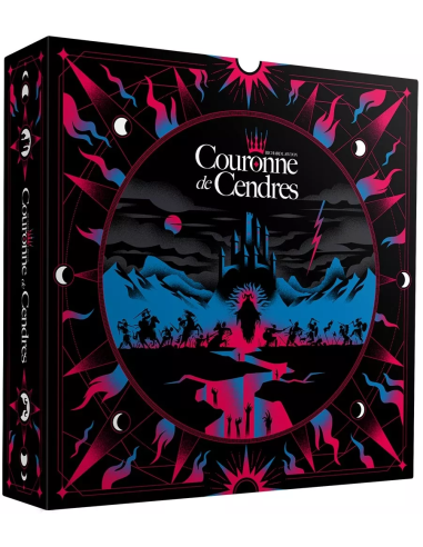Couronne de cendres - Jeu de société - Visuel boite de jeu
