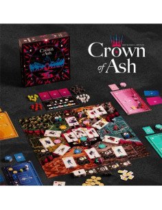 Couronne de cendres - Jeu de société - Visuel boite de jeu 2
