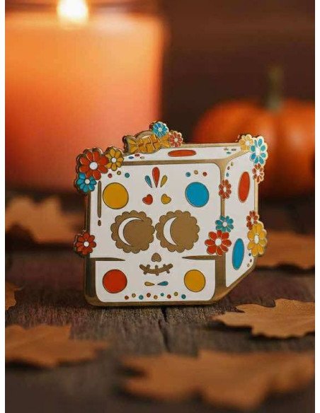 PIn's Los Muertos - Grenier Ludique - dé blanc PIn's Los Muertos - Grenier Ludique - dé blanc