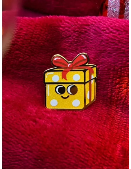 Pin's Noel : Cadeau - Grenier Ludique