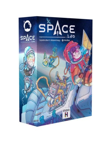 Space Lab - Jeu de société - Visuel de la boite de jeu
