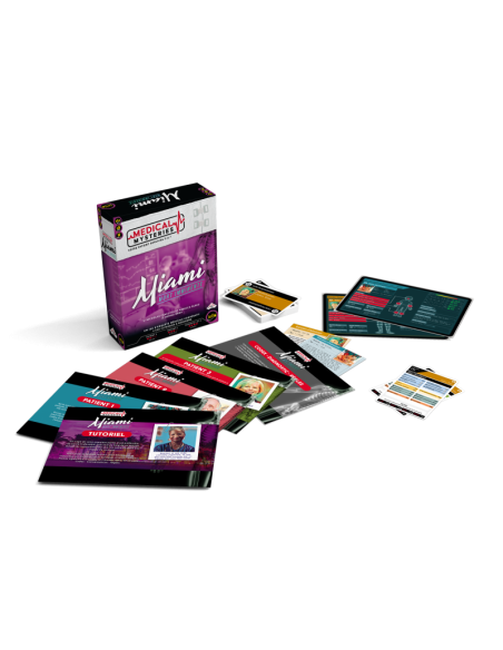 Medical mysteries Miami - Jeu de société - Matériel du jeu