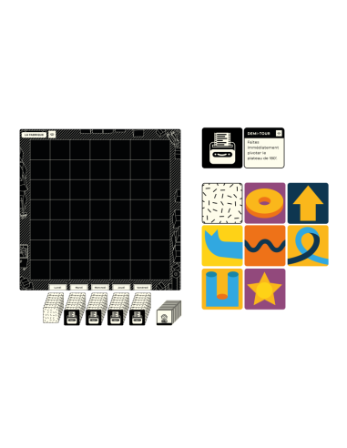 La fabrique - Jeu de société - Matériel du jeu