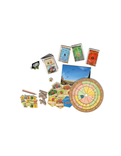 Exit Catan - visuel de la boite avant jeu soleil logo 2