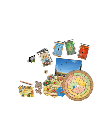 Exit Catan - visuel élément du jeu sur la table