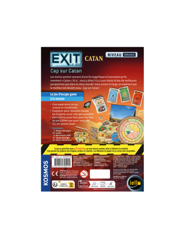 Exit Catan - visuel dos de la boite arrière back png