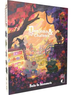 Donjons et chatons - Jeu de société - Visuel boite de jeu