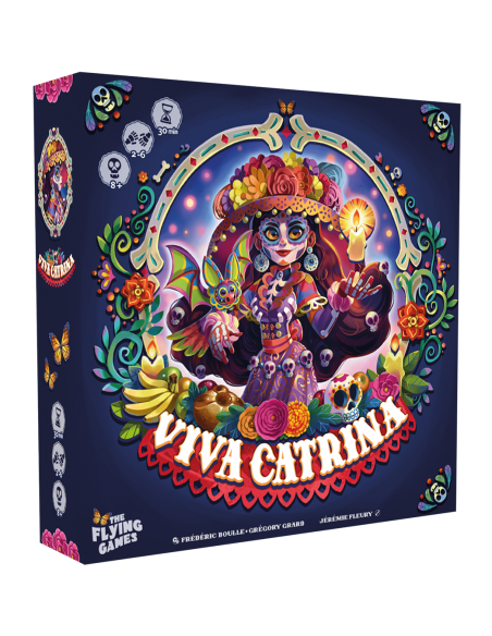 Viva Catrina - Jeu de société - Visuel boite de jeu
